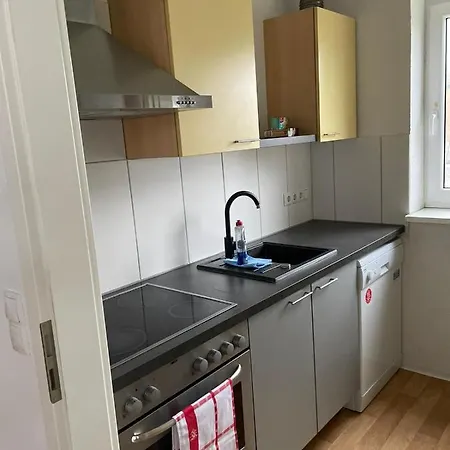 Zwei-Raum Wohnung für max. 4 Personen Magdeburgo Exterior foto